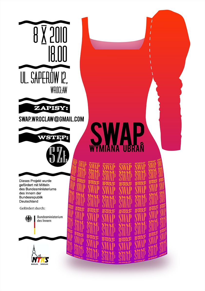 SWAP, czyli wrocławska wymiana ubrań, materiały prasowe