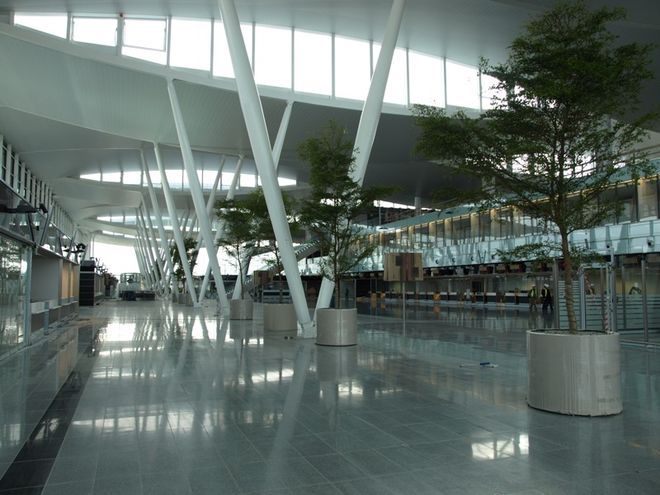 Tak wygląda główny hol w nowym terminalu