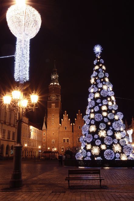 1,4 miliona złotych za świąteczne światełka , UM Wrocław