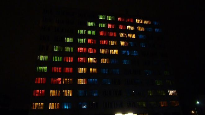 P.I.W.O to stworzony przez wrocławskich studentów nietypowy system oświetlenia budynków