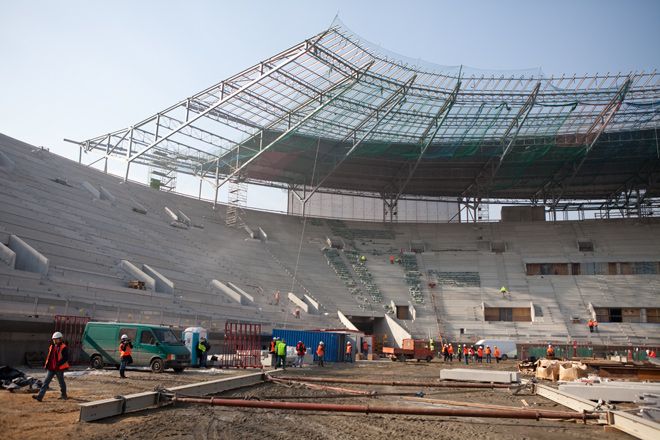 Stadion przy Śląskiej będzie miał trawę jak monachijska Alianz Arena, abe