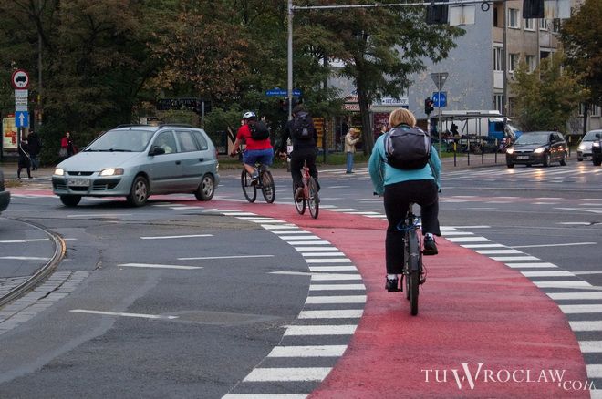 We Wrocławiu pojawią się nowe pasy i drogi rowerowe