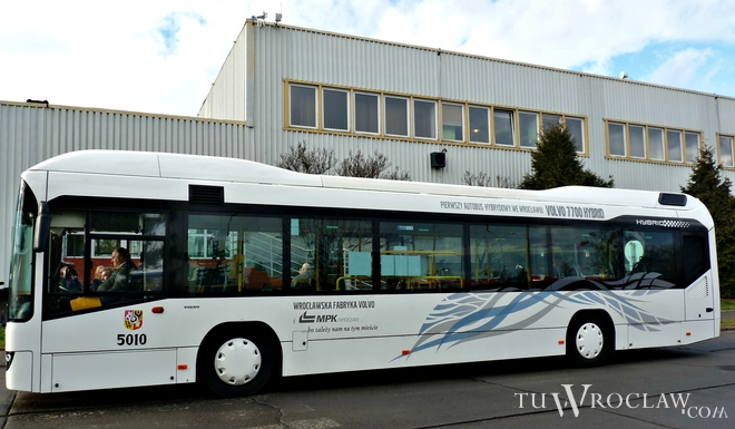 Volvo produkuje we Wrocławiu autobusy