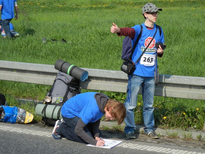 Autostop Race, wyścig studentów z Wrocławia do Barcelony, Daria Kędzierska