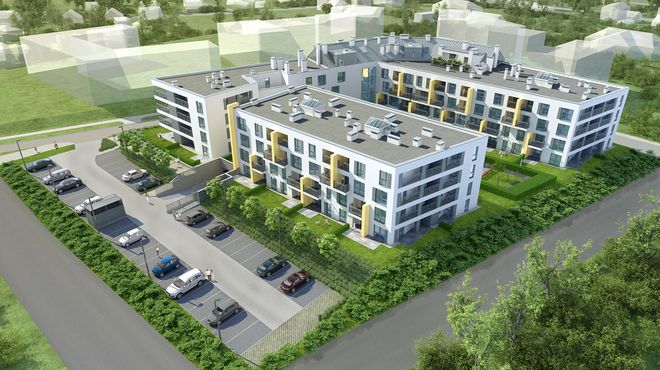 Nowe wrocławskie osiedle mieszkaniowe gotowe. Skończyli budowę Grota 111, mat. inwestora/grota111.pl