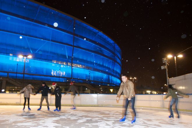 W niedzielę sam święty Mikołaj otworzy lodowisko na Stadionie Wrocław, mat. prasowe
