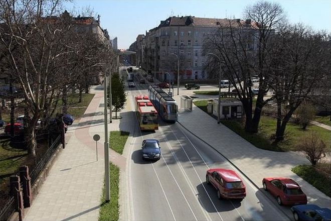 W niedzielę na odnowioną ulicę Nowowiejską wracają samochody i komunikacja miejska, mat. prasowe