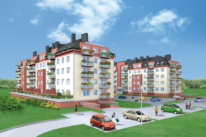 Tak rozbudowuje się czerwono-białe osiedle mieszkań Nowy Horyzont we Wrocławiu
