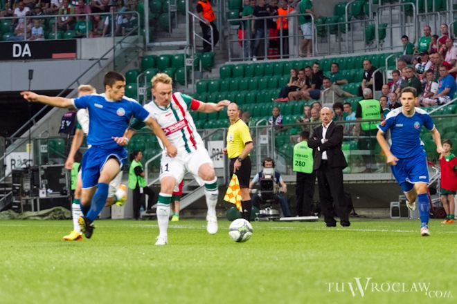 Sebastian Mila w meczu z Widzewem zagrał nieźle, a swój występ ukoronował golem. 