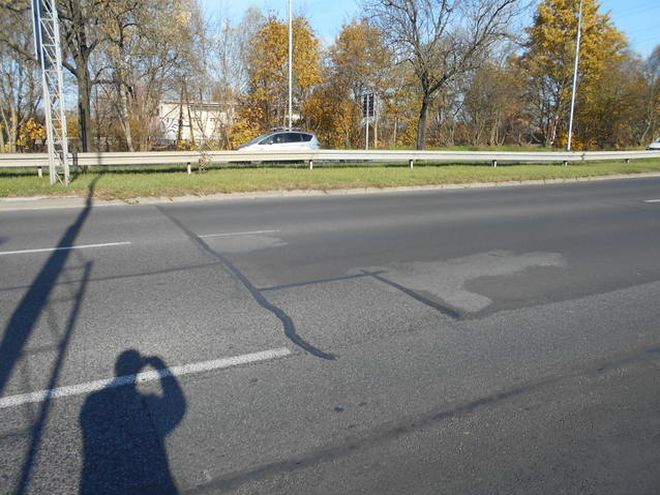 Tak drogowcy doraźnie zabezpieczają wrocławskie ulice w obawie przed srogą zimą, mat. ZDiUM