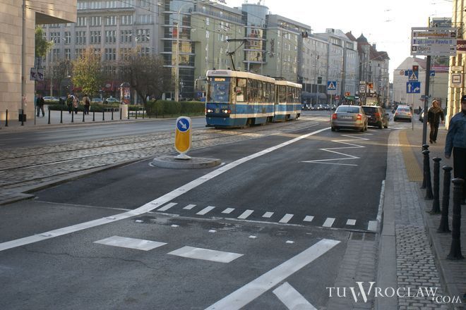 Drugi we Wrocławiu przystanek wiedeński na ulicy Piłsudskiego już działa, Jarosław Garbacz