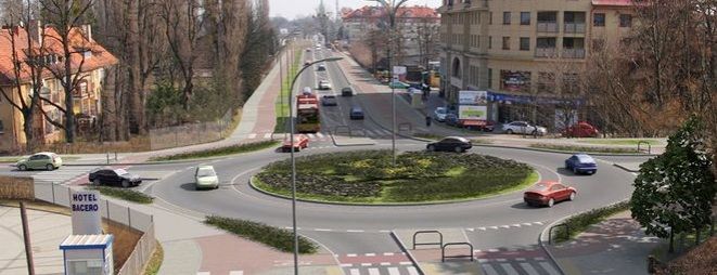 Nowe rondo jest właśnie budowane na skrzyżowaniu Zwycięskiej i Ołtaszyńskiej